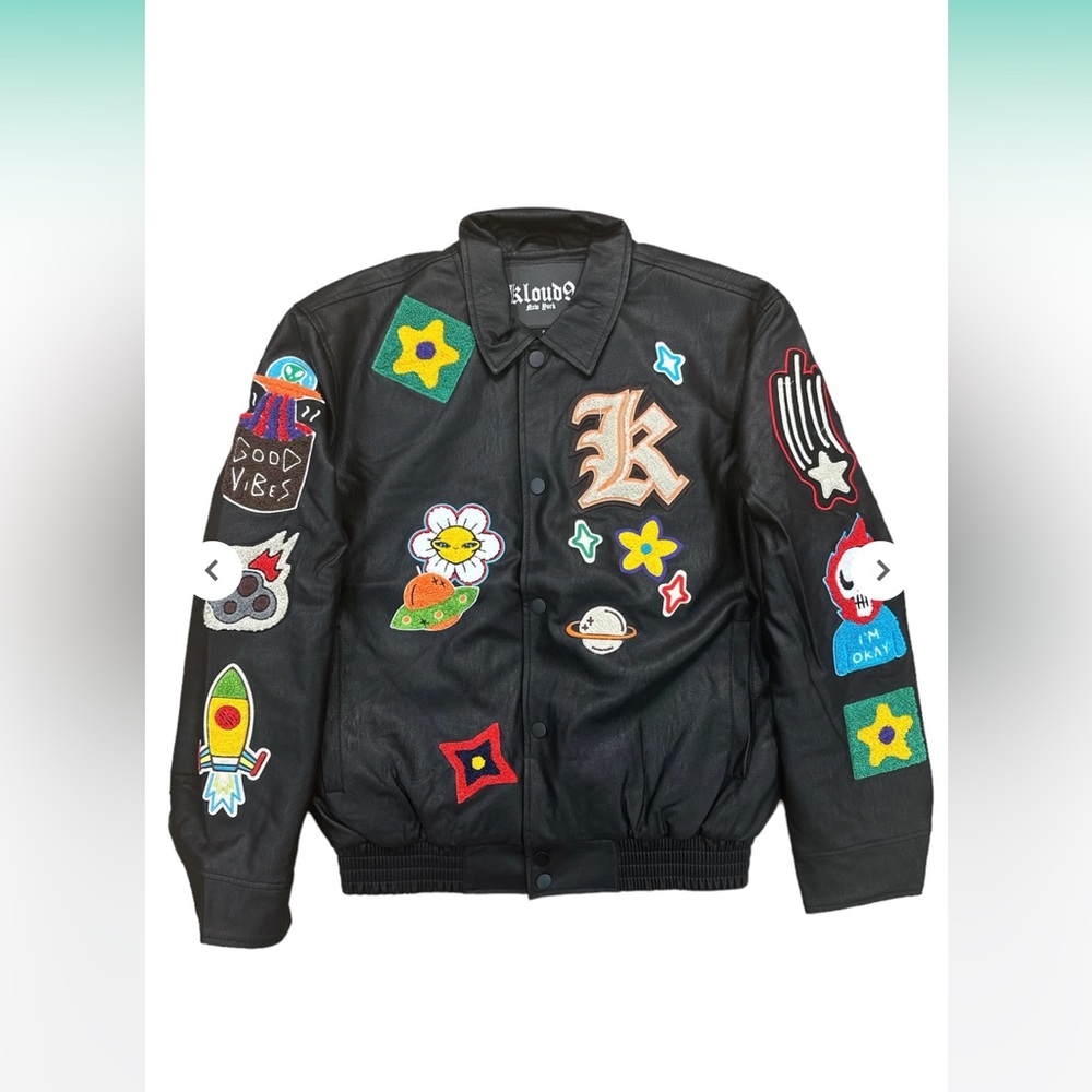 Kloud9 'Multiful Patches' Premium PU Leather Jacket